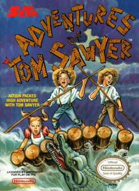 Adventures of Tom Sawyer (USA) box cover front